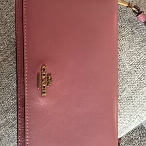 Dark Pink Coach crossbody